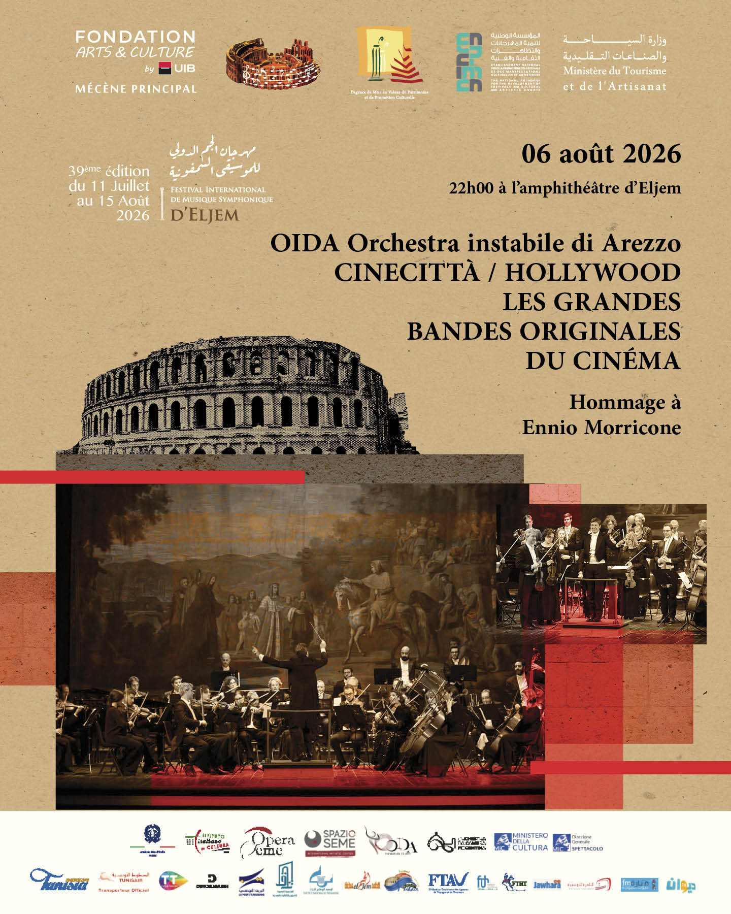 Musique Cinéma :  CINECITTA’/ HOLLYWOOD