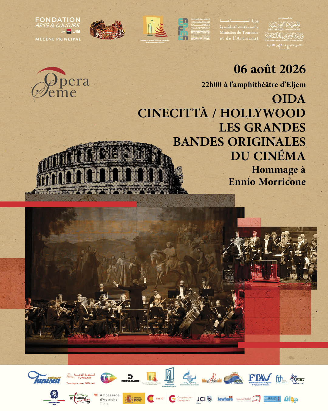 Musique Cinéma :  CINECITTA’/ HOLLYWOOD